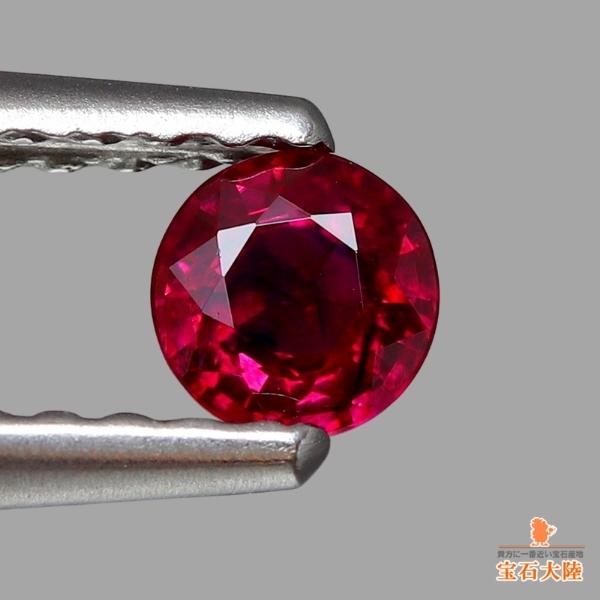 天然ルビー 0.22ct 【Pigeon's Blood】 非加熱 ミャンマー GIA鑑別