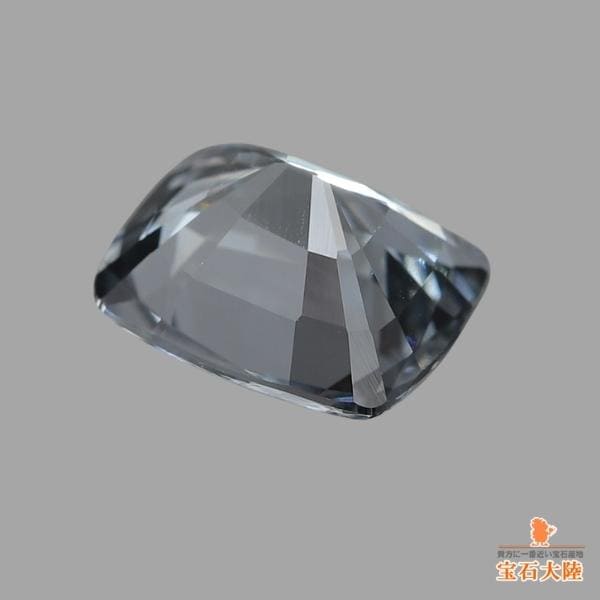 天然石スピネル 天然スピネル 1.12ct 【プラチナブラック】 輝き