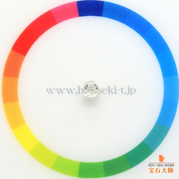 天然ダイヤモンド 0.351ct 【F SI-1 オールドカット】 中宝ソ付