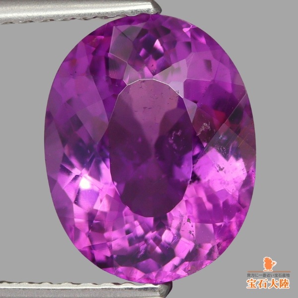 天然エルバイトトルマリン 3.48ct 【パープル】 モザンビーク