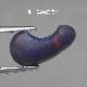 1.44ct天然ブラックオパール【グリーン遊色】ファンシーカット