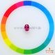 天然ルビー 0.66ct 【非加熱】モザンビーク 鑑別付 