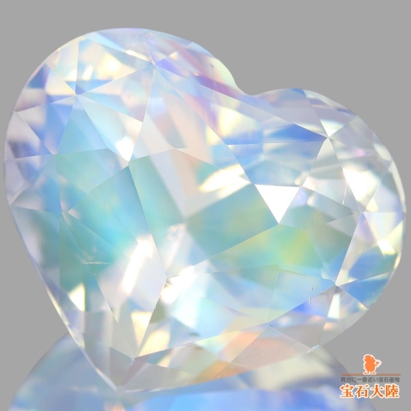 天然アンデシンラブラドライト 8.02ct 【幻想的レインボー】 極美品 日