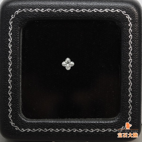 天然ダイヤモンド 0.32ct 【リリィカット】E VVS1 GIA鑑定付　※オーダー限定