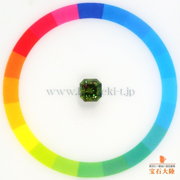 天然スフェーン 1.47ct 【極上グリーン】美品 パキスタン