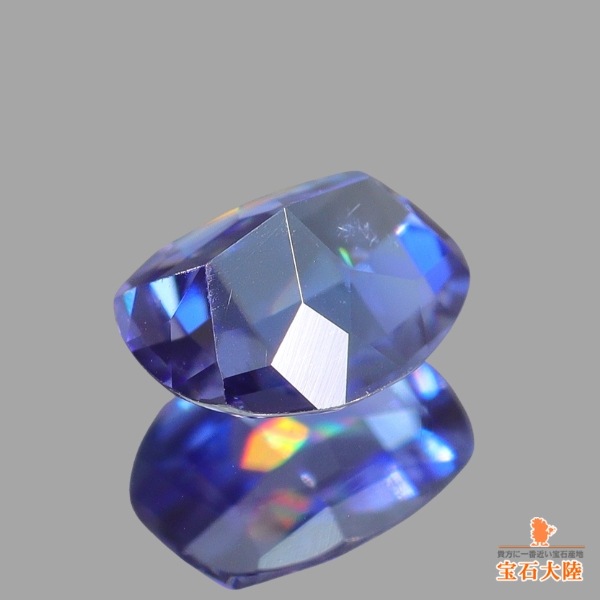 天然ベニトアイト 0.23ct 【美濃色ピクセルカット】