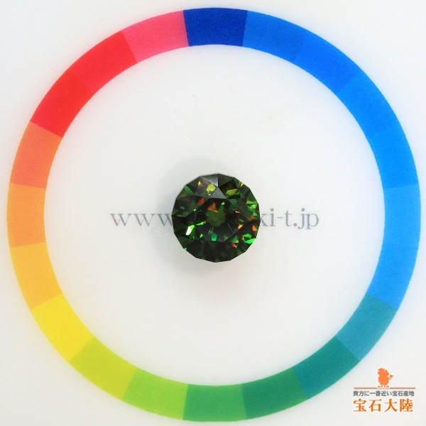 天然スフェーン 4.41ct 【極上グリーン】美品 パキスタン