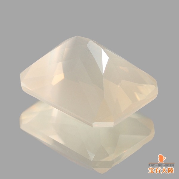 天然ムーンストーン 4.32ct 【優しいパールベージュ】スリランカ