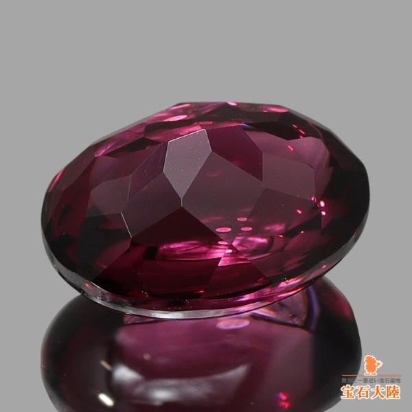 天然ロードライトガーネット 3.86ct 【艶々バフトップ】 マラウイ