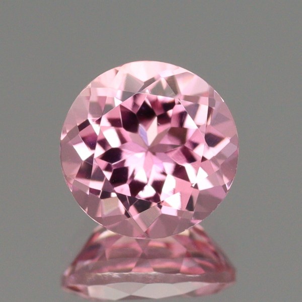 天然トルマリン 0.84ct 【ピュアピンク】 ラウンドカット