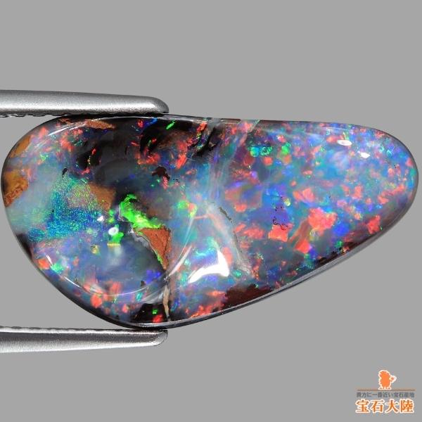極上　ボルダーオパール　K47 ボルダーオパール 23.7ct - オパール専門店 Flashfire-Opals-Japan