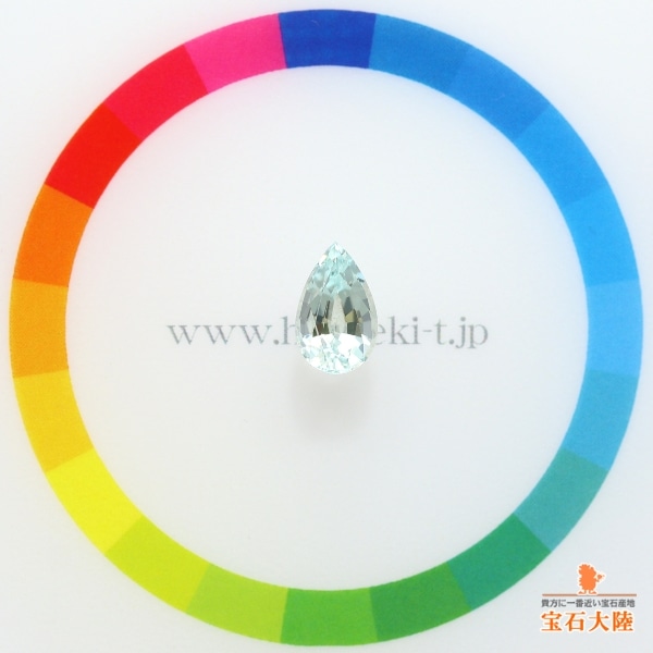 天然トルマリン 1.69ct 【清廉なアイスブルー】 美品