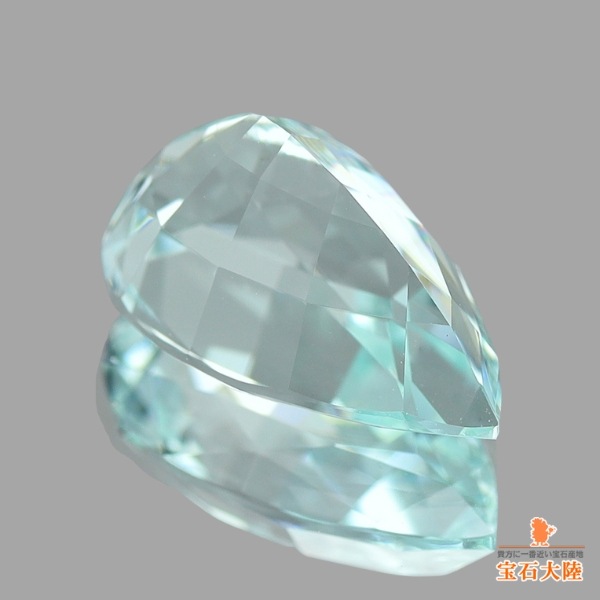天然石ブルートルマリン 天然トルマリン 1.69ct 【清廉なアイスブルー】 美品