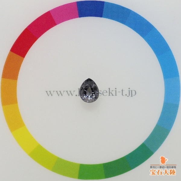 天然スピネル 0.82ct 【グレイッシュブラック】 ミャンマー