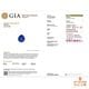 天然サファイア 0.45ct 【非加熱・カシミール】希少 GIA産地鑑別
