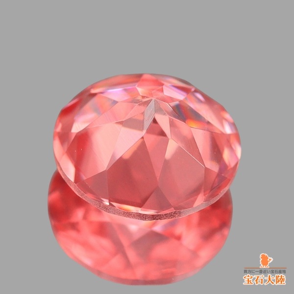 天然ロードクロサイト 0.84ct 【高品質・アメリカ】 ラウンドカット