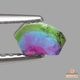 天然トリカラートルマリン 0.44ct 【パライバ】 スライス ブラジル GIA産地鑑別付
