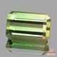 天然バイカラートルマリン 2.71ct【新緑茶色】美グラデーション ナイジェリア