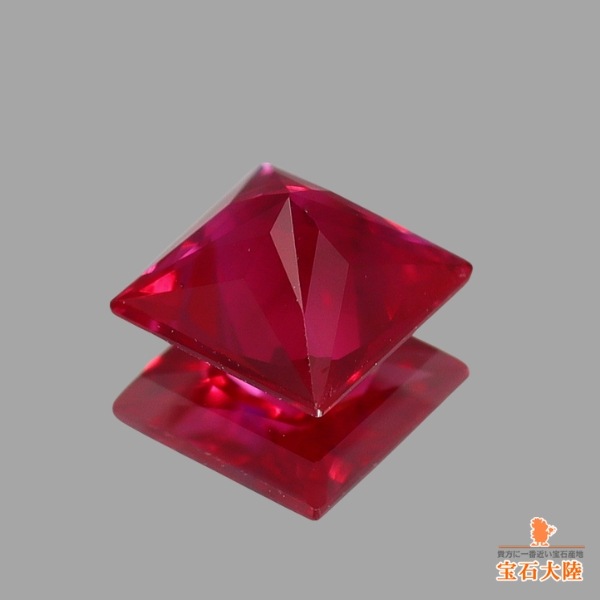 天然ルビー 0.29ct 【ミャンマー】 プリンセスカット