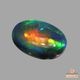 天然ブラックオパール 0.48ct 【マルチカラー美遊色】ライトニングリッジ
