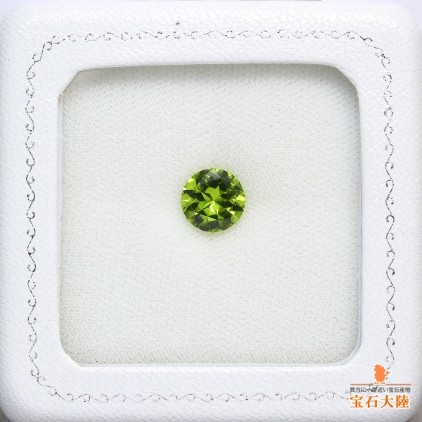 天然ペリドット 2.08ct【煌めくオリーブグリーン】カスタムカット 天然ペリドット 2.08ct【煌めくオリーブグリーン】カスタムカット