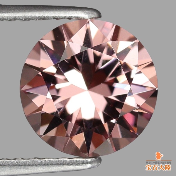 天然マラヤガーネット 2.18ct 【Dragon・ダイヤカット】UV蛍光 美品