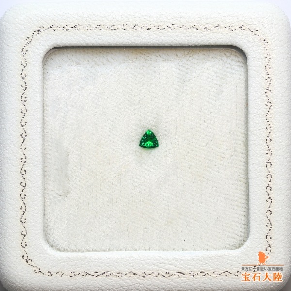 天然エメラルド 0.13ct 【美濃色】ブラジル