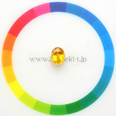 専用　宝石ルース 『希少で美しさNo1天然ゴールデンサファイア』0.544 ソ付 スリランカ産ゴールデンサファイア 0.649ctルース