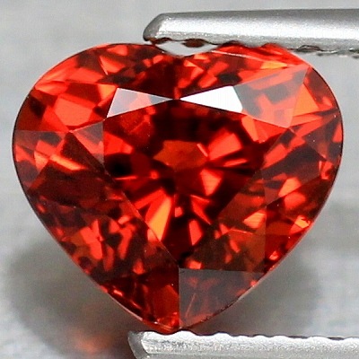 4.48ct/2P天然スペサルティンガーネット【燃え上がるハート】ペア