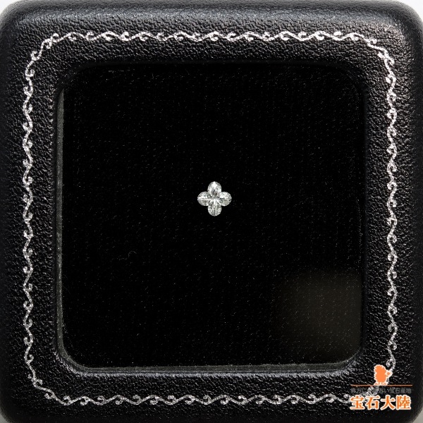 天然ダイヤモンド 0.25ct 【リリィカット】F VVS1 GIA鑑定付　※オーダー限定