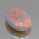 天然オパール 0.86ct 【オレンジニッシュレッド】 ライトニングリッジ