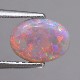 天然オパール 0.86ct 【オレンジニッシュレッド】 ライトニングリッジ