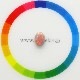 天然オパール 0.86ct 【オレンジニッシュレッド】 ライトニングリッジ