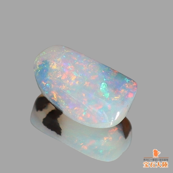 天然ボルダーオパール 0.25ct 【ミルキー遊色】オーストラリア