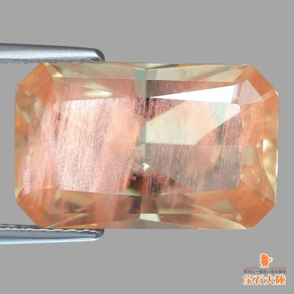 天然オレゴンサンストーン 7.44ct 【美インクル】 ラブラドライト