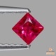 天然ルビー 0.27ct 【ミャンマー】 プリンセスカット