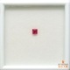 天然ルビー 0.27ct 【ミャンマー】 プリンセスカット
