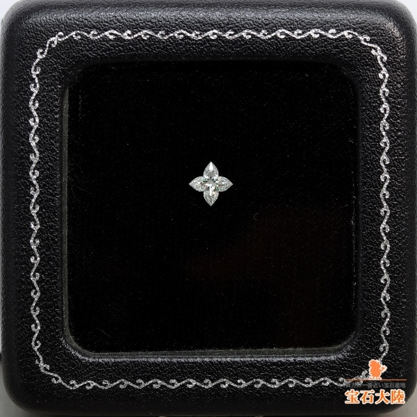 天然ダイヤモンド 0.39ct 【オーキディアカット】F VVS2 GIA鑑定