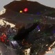 天然エチオピアオパール 31ct  【ブラック】 原石