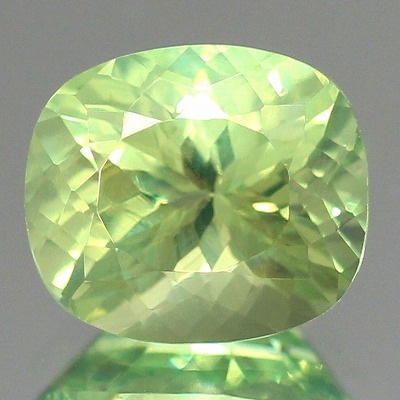 天然バナジウムクリソベリル 1.78ct 【ミント・UV蛍光】 中宝研ソ付