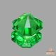 天然ツァボライトガーネット 0.33ct 【アッシャーカット】 タンザニア 