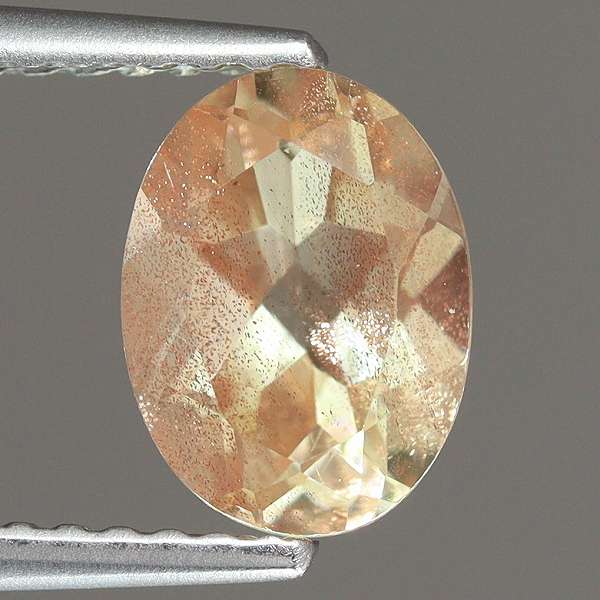 天然オレゴンサンストーン 1.22ct 【ラブラドライト】