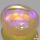 天然オパール 36.66ct 【大粒パープル遊色】 独創的