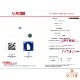 天然ブルーサファイア 2.45ct 【ROYALBLUE・非加熱】 美色 スリランカ 鑑別付