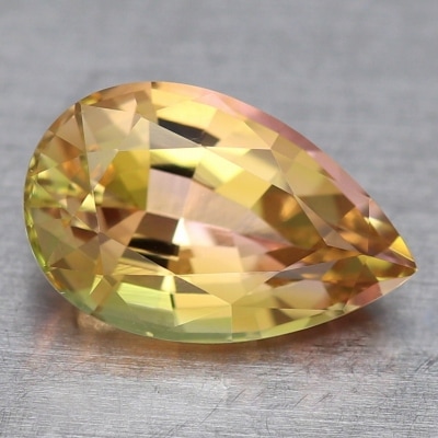 天然トルマリン2.52ct 【パーティーカラー】 黄桃色 ナイジェリア