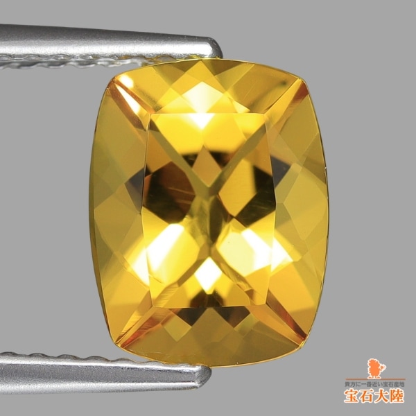 天然イエローベリル 1.84ct【美発色】ブラジル