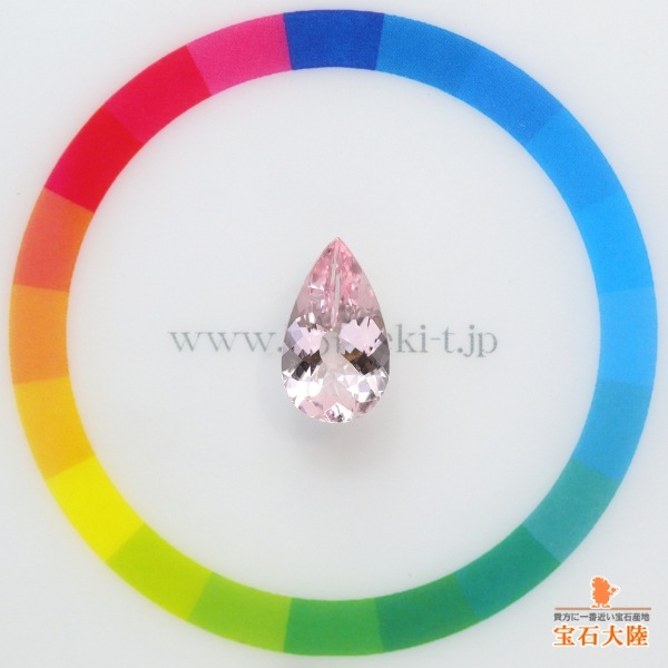 天然モルガナイト 2.66ct 【良色ピンク】 マダガスカル