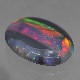1.99ct天然ブラックオパール【レッド遊色】