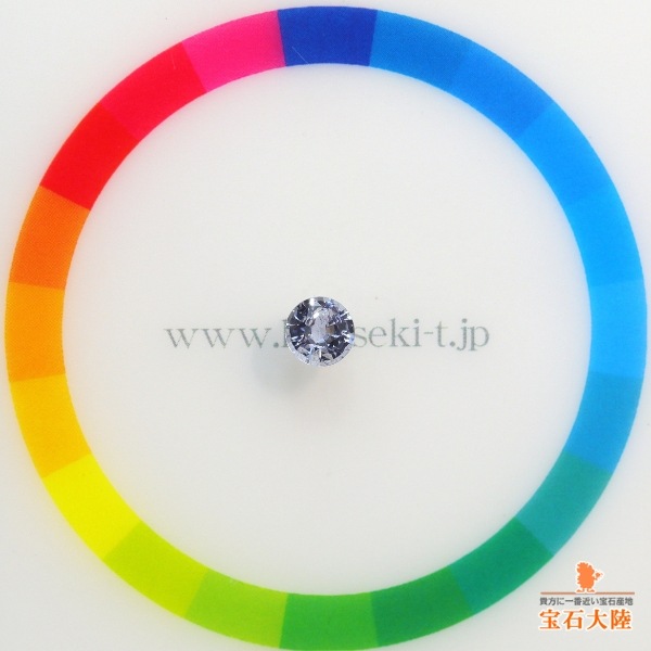 天然サファイア 0.64ct 【非加熱・バイオレットブルー】 マダガスカル 