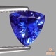 天然タンザナイト 0.52ct 【美濃色】 トリリアント